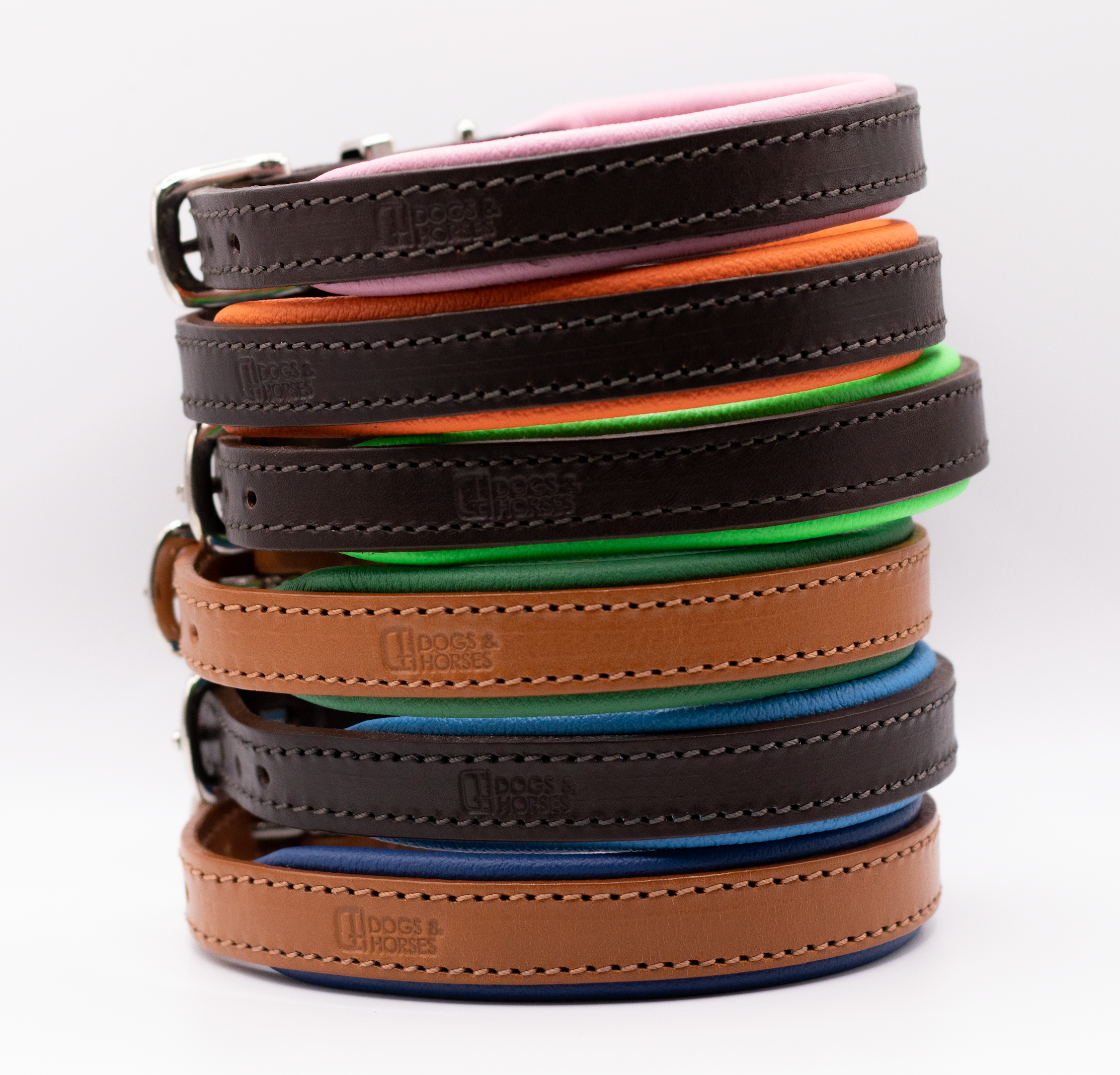 Dogs and horses padded collar sale