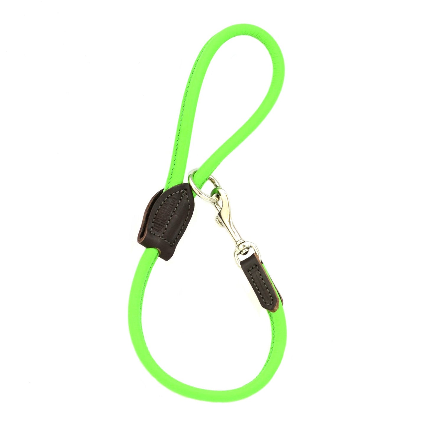 Big Dog Short Rolled Leather Lead