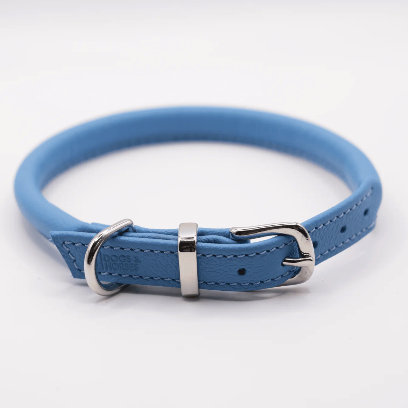 Dogs and horses rolled leather collar best sale