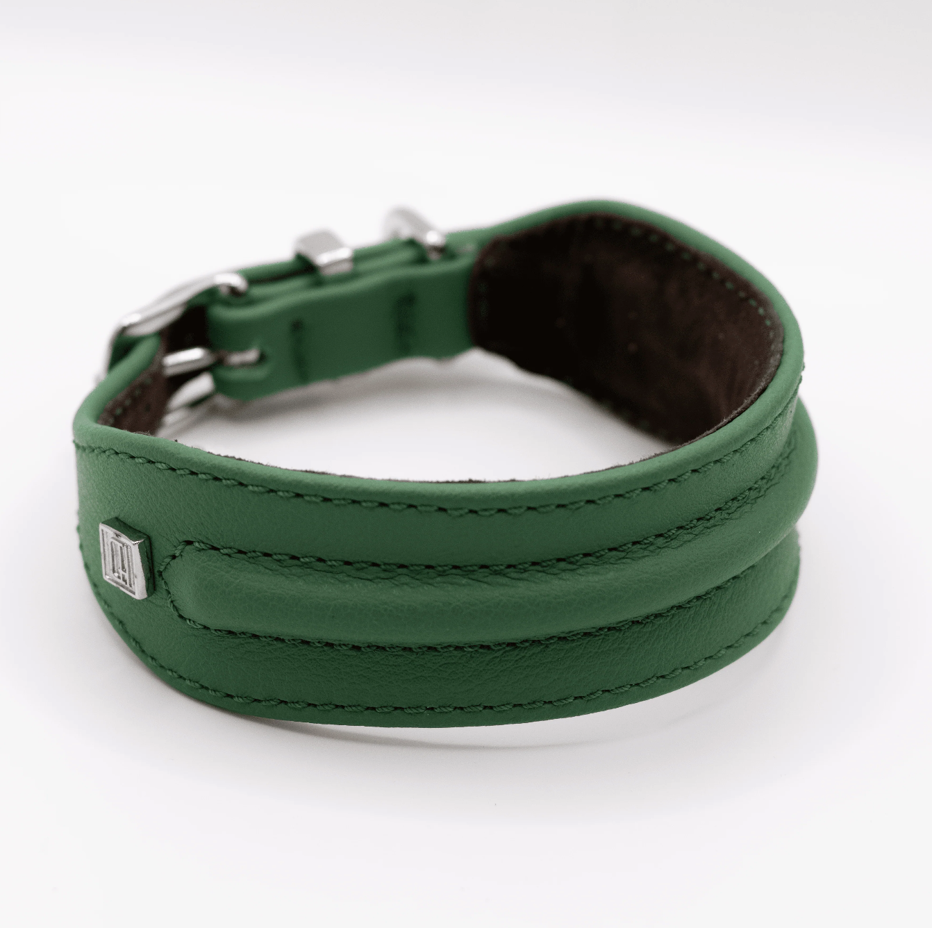 D H Horizon Soft Leather Hound Collar Clover