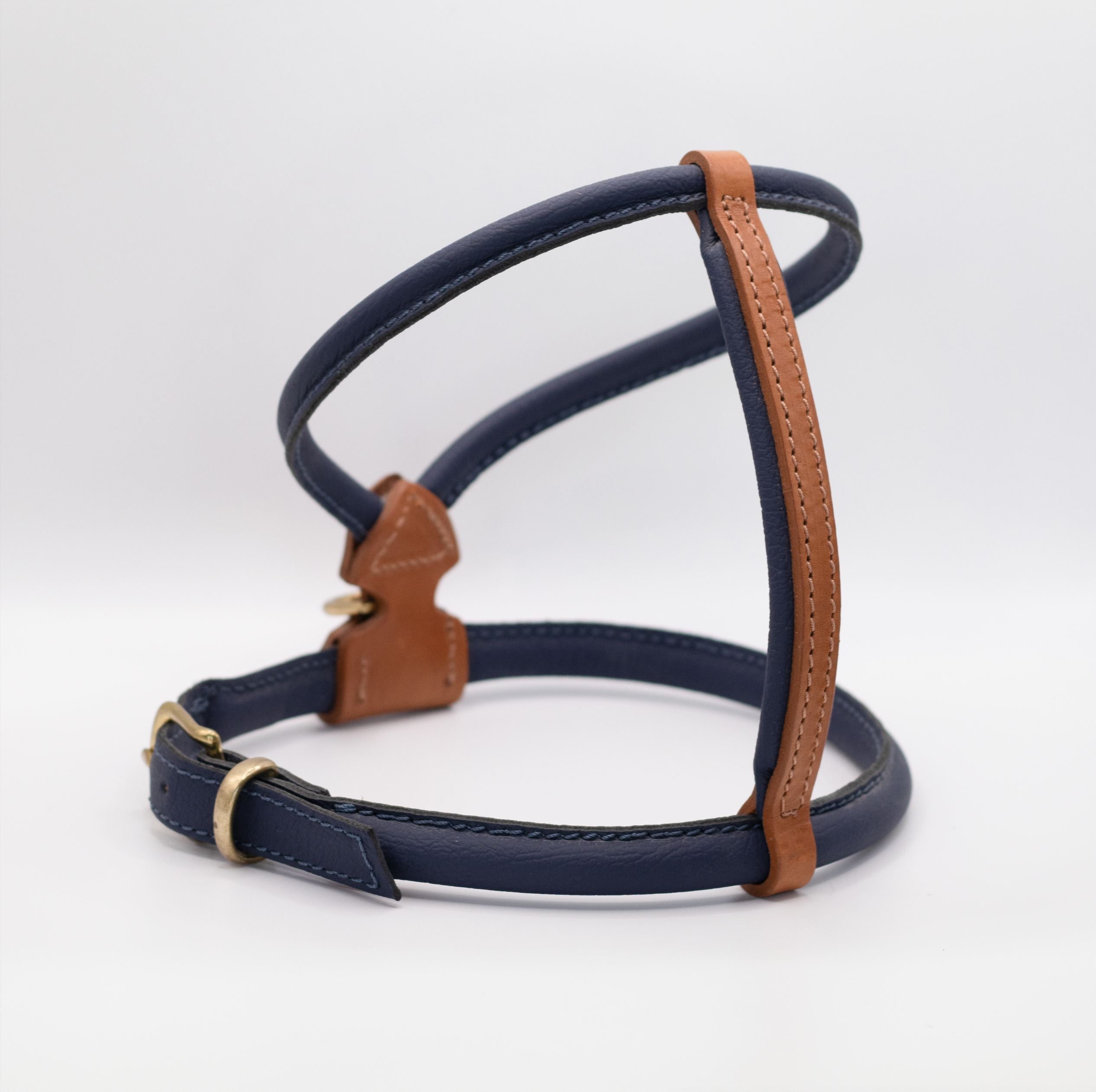 Soft leather dog store harness