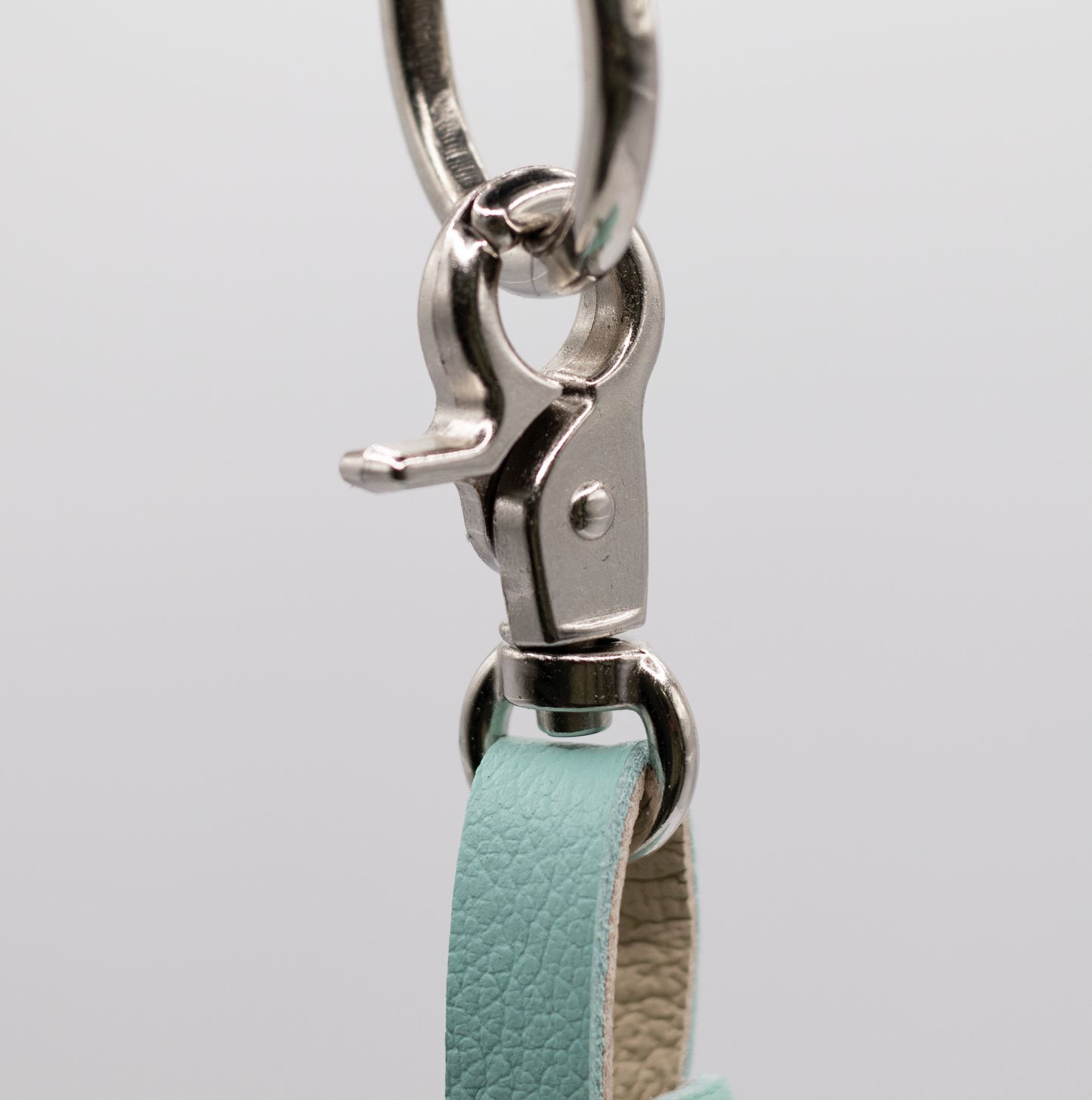 D&H PooSh - Soft Leather Poo Bag Dispenser Aqua