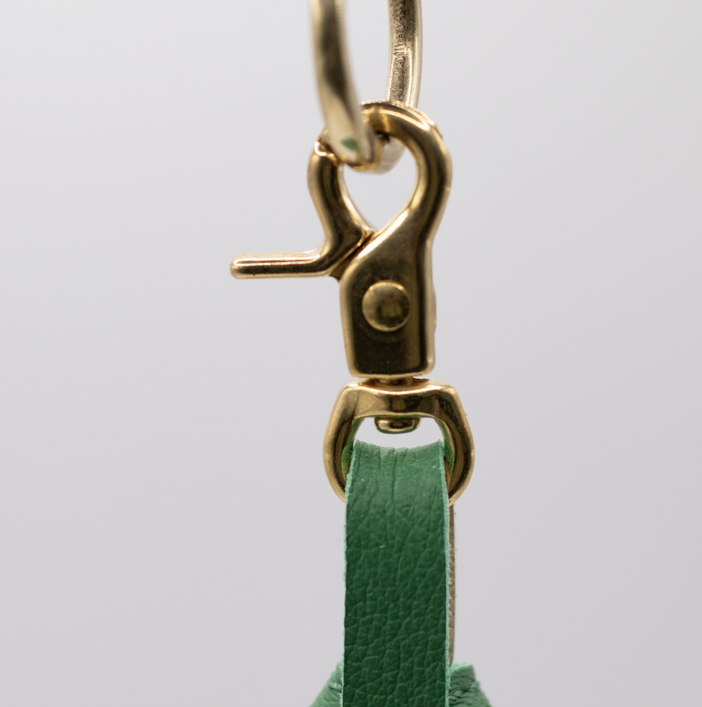 D&H PooSh - Soft Leather Poo Bag Dispenser Clover