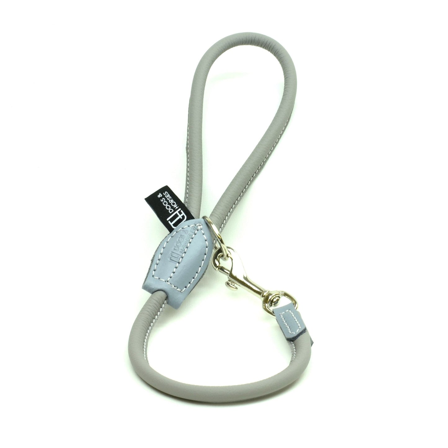 Big Dog Short Rolled Leather Lead