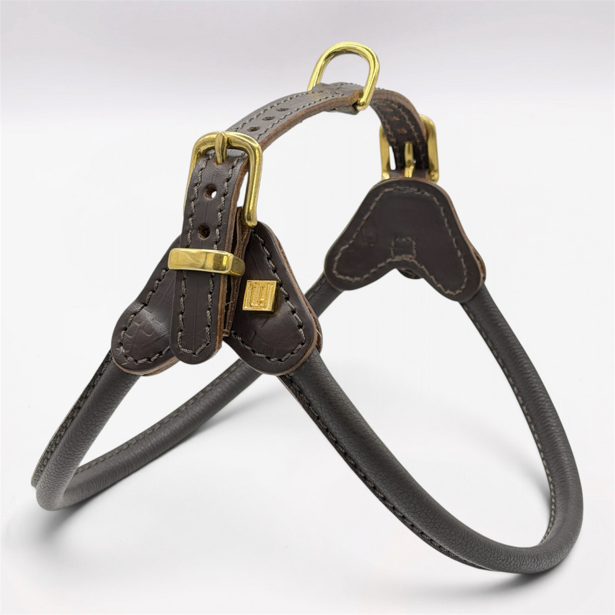 The D&H Cradle - Rolled Soft Leather Step-In Harness