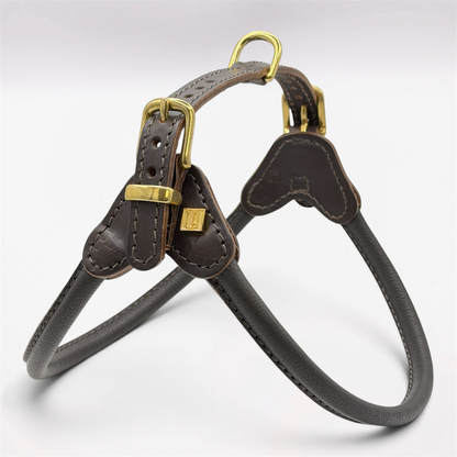 The D&H Cradle - Rolled Soft Leather Step-In Harness