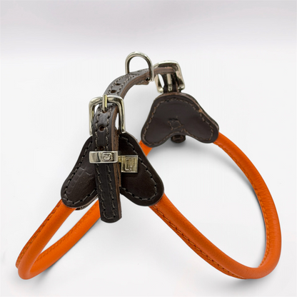 The D&H Cradle - Rolled Soft Leather Step-In Harness