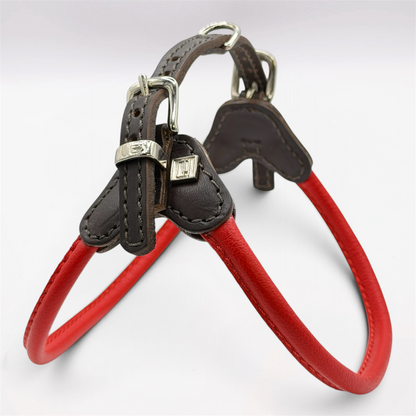 The D&H Cradle - Rolled Soft Leather Step-In Harness