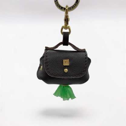 The Annabel PooSh - Soft Leather Poo Bag Dispenser