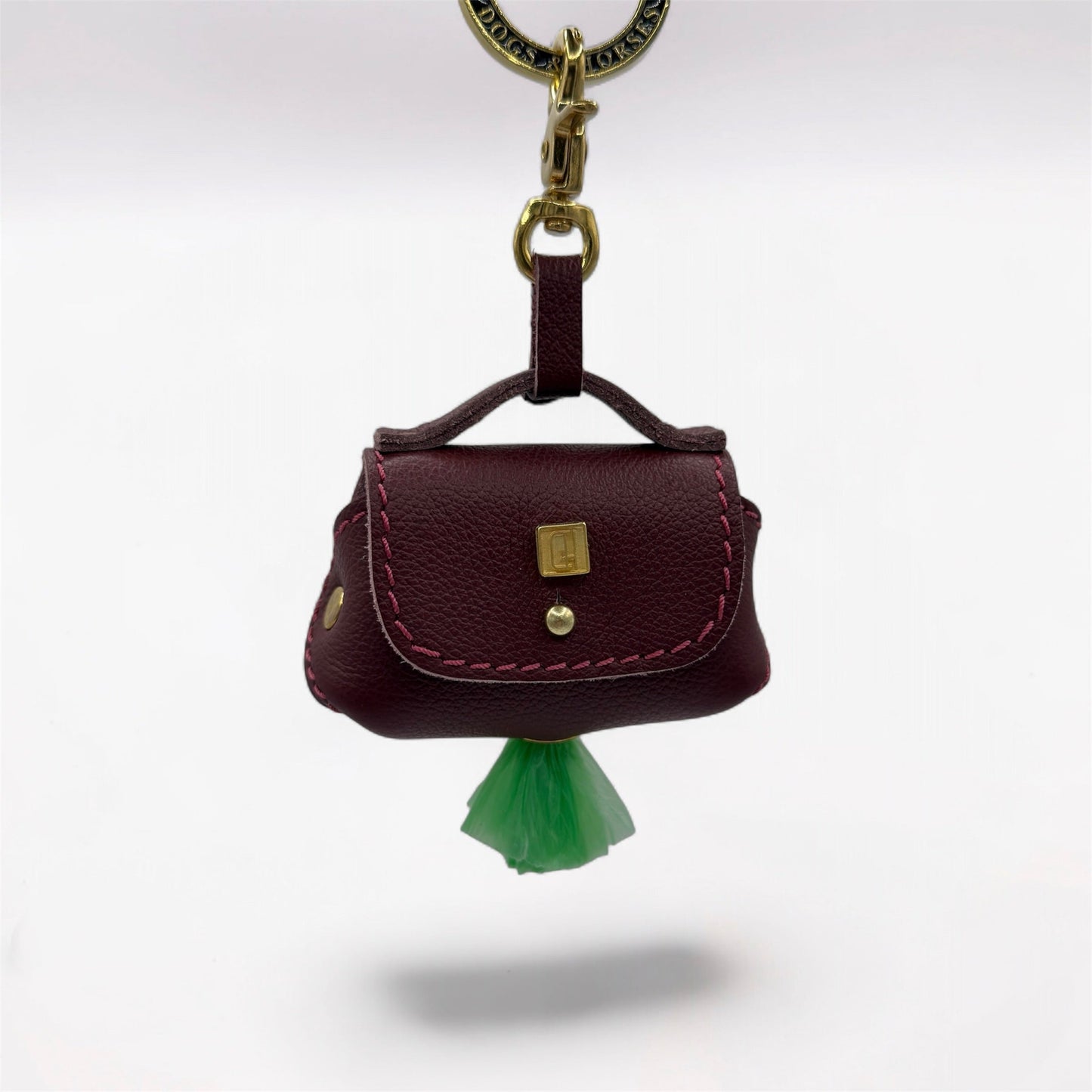 The Annabel PooSh - Soft Leather Poo Bag Dispenser