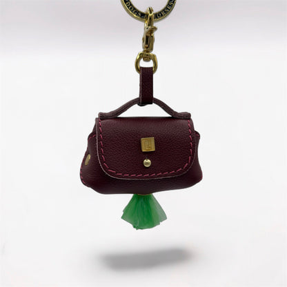 The Annabel PooSh - Soft Leather Poo Bag Dispenser