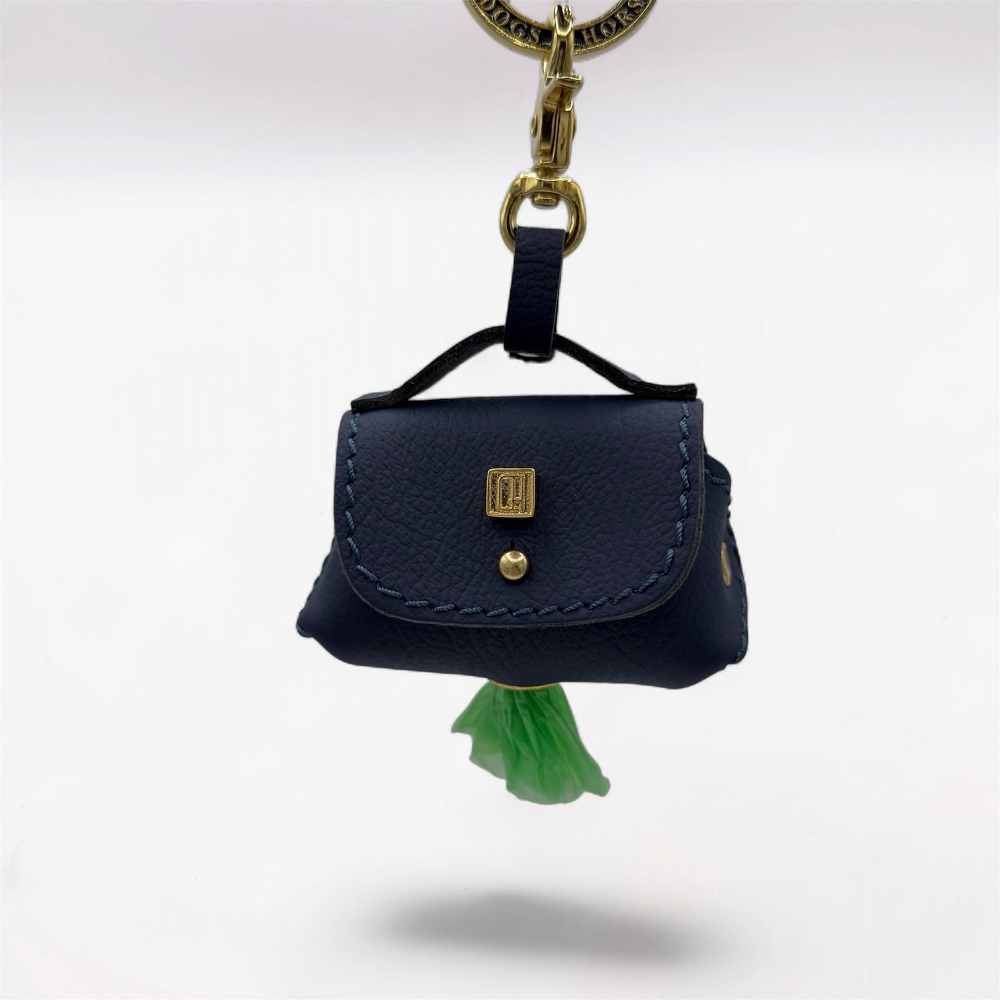 The Annabel PooSh - Soft Leather Poo Bag Dispenser