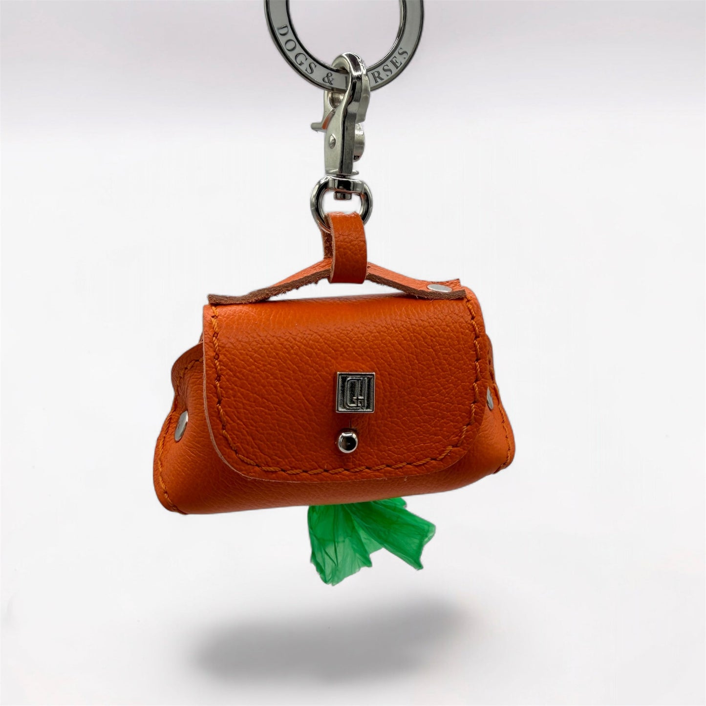 The Annabel PooSh - Soft Leather Poo Bag Dispenser