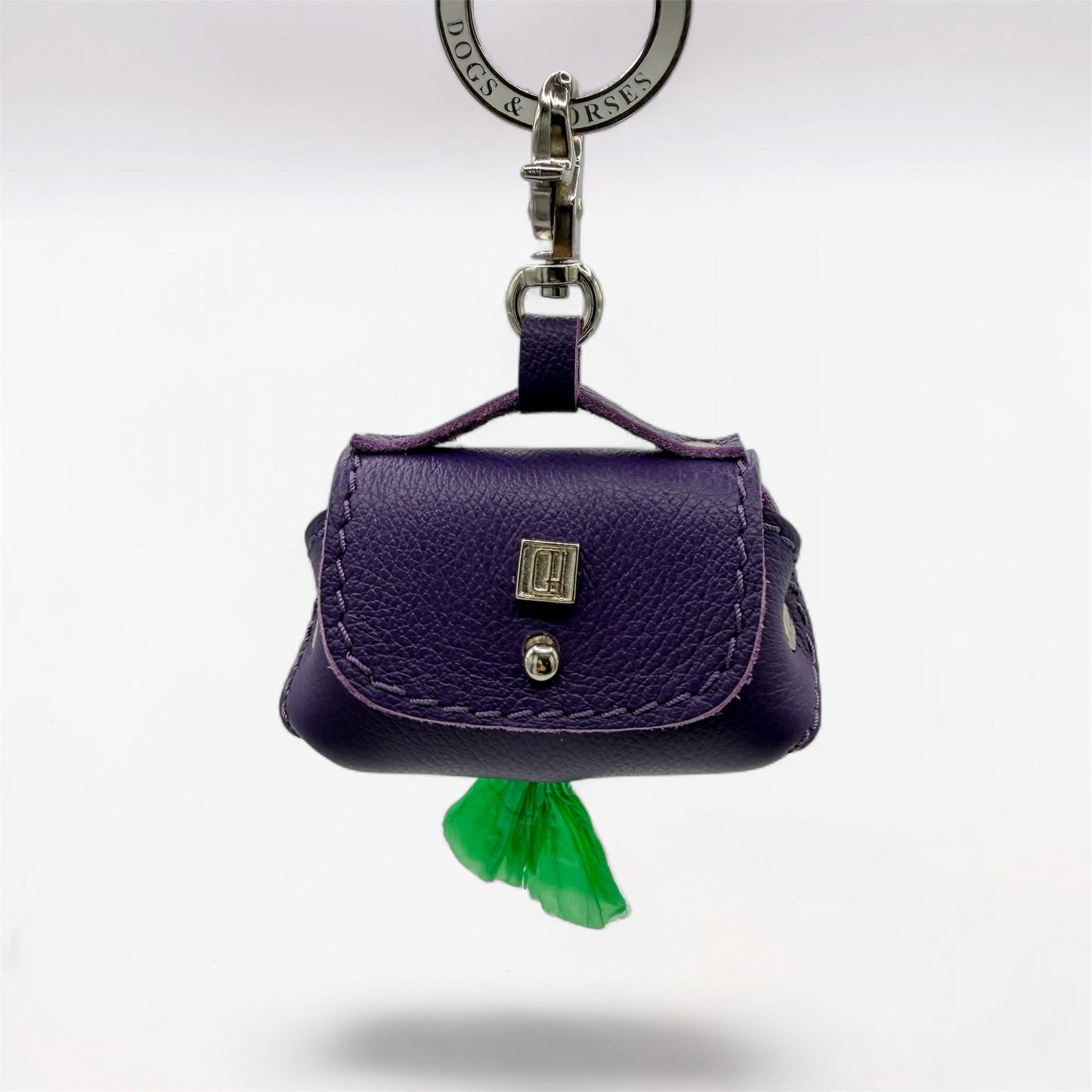 The Annabel PooSh - Soft Leather Poo Bag Dispenser