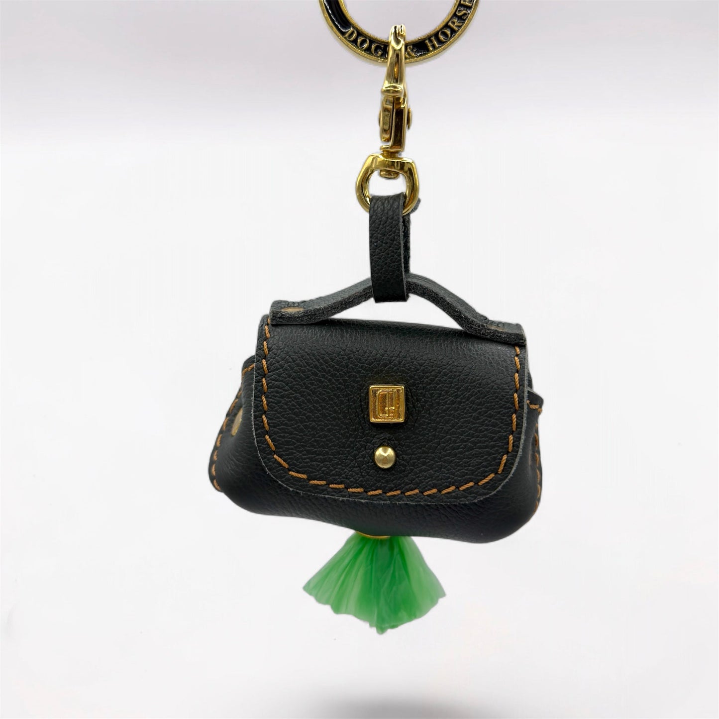 The Annabel PooSh - Soft Leather Poo Bag Dispenser