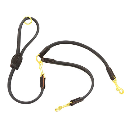 D&H Rolled Leather Couplers