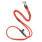 D&H Rolled Soft Leather Adjustable Training Lead