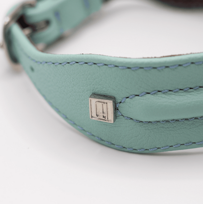 handmade soft leather dog collar