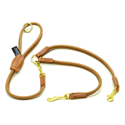 D&H Rolled Leather Couplers